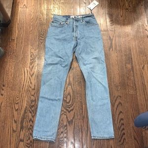 Redone Levi’s High Rise Skinny Size 26 NWT